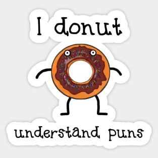 I donut understand Sticker